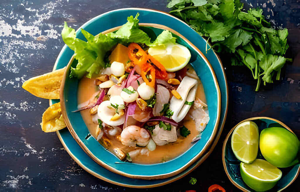Peruvian ceviche