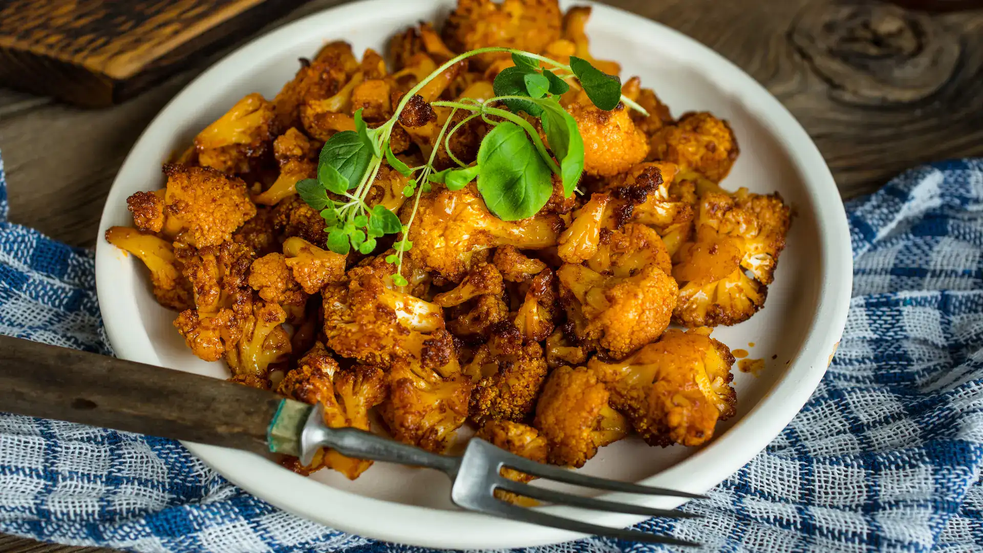 Roasted Cauliflower Salad