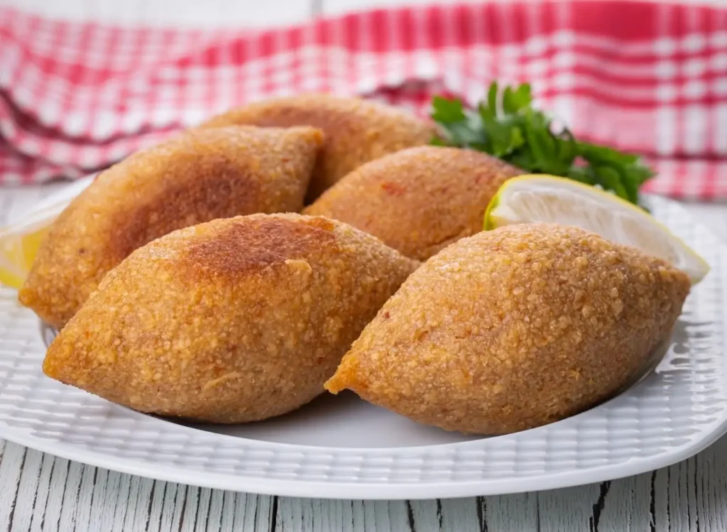 delicious lebanese potato kibbeh patties
