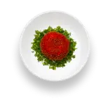 Baked mashed potato ball at Aladdin Mediterranean grill Heights