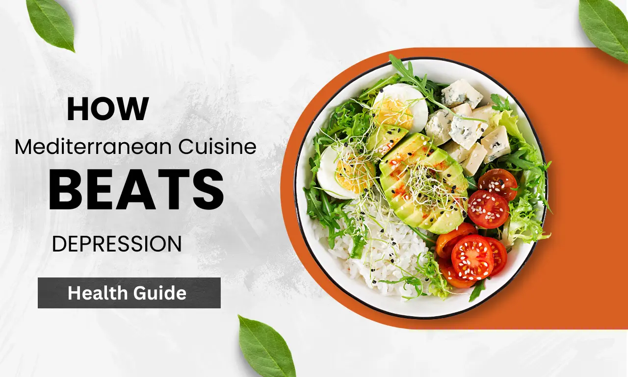 Mediterranean Diet for Depression Salad with avocado and eggs